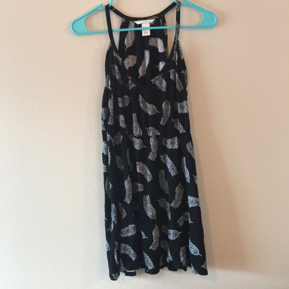 🎉5 for $25🎉 H&M black feather dress